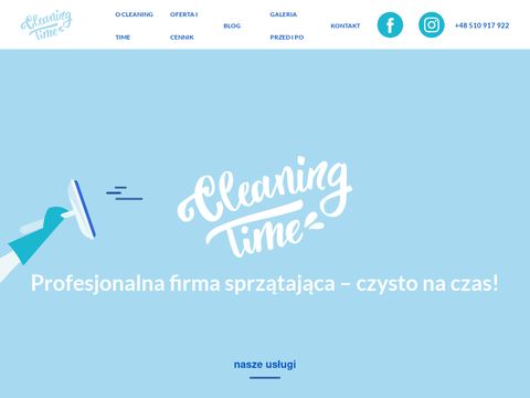 Cleaningtime.pl - firma sprzątająca Katowice