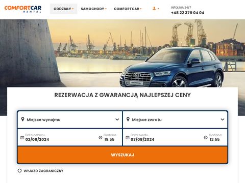 Comfortcar.pl rent a car Warszawa