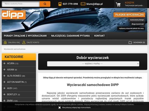 Dipp.pl wycieraczki
