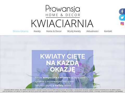 Kwiaciarnieprowansja.pl dekoracje