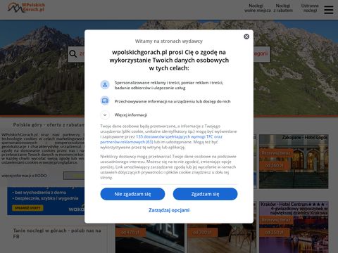 Wpolskichgorach.pl - bank wolnych miejsc