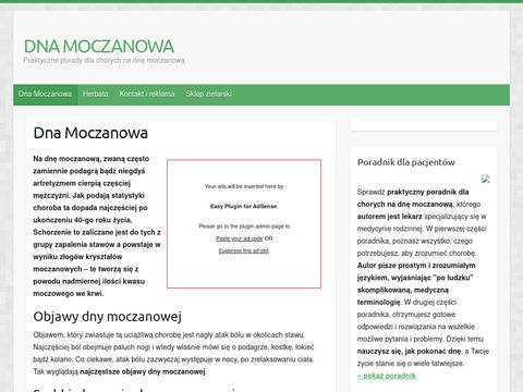 Dna moczanowa