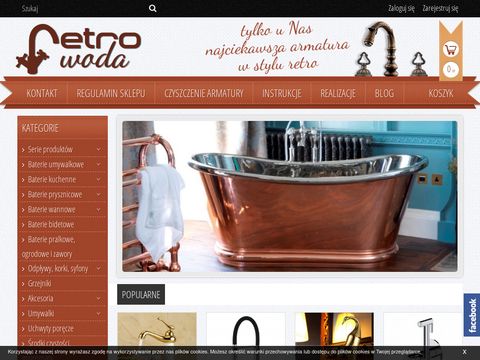 Retrowoda.pl - baterie wannowe