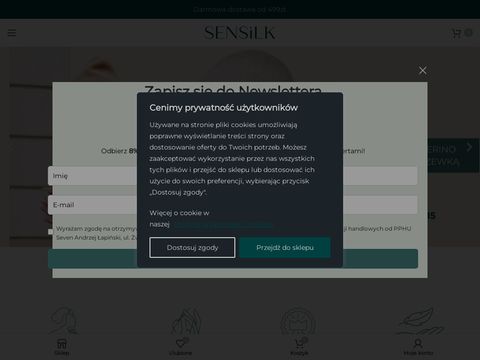 Sensilk.pl - pościel jedwabna