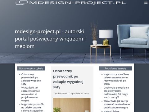 M Design - architekt wnętrz