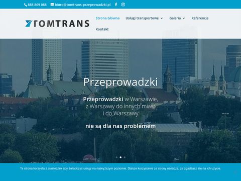 Tomtrans - przeprowadzki Warszawa