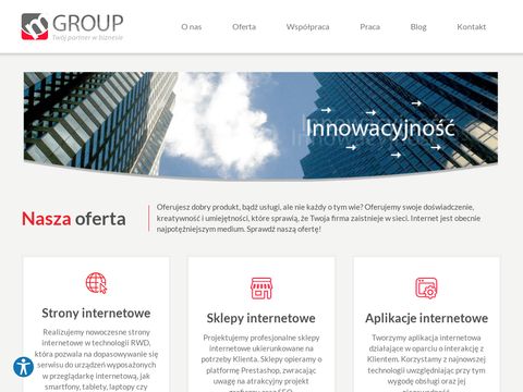 Mgroup.pl strony internetowe Łódź