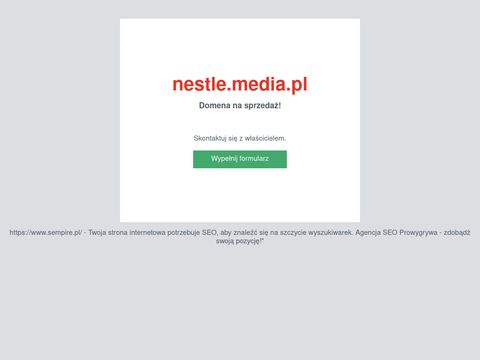 Nestle.media.pl - promocja firmy