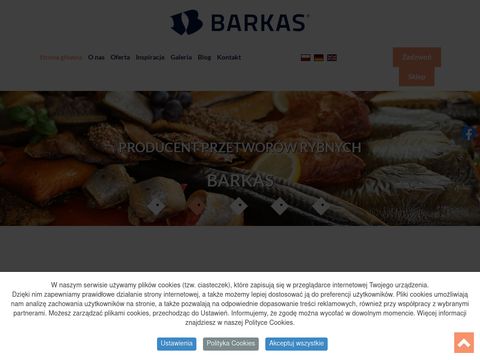 Barkas.pl - przetwórnia rybna