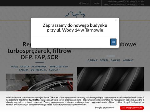 Tarkom.eu - naprawa turbosprężarek