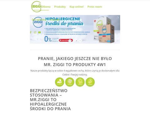 Mr-ziggi.pl - środki piorące