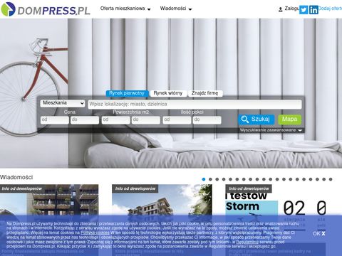 Dompress.pl - mieszkania na sprzedaż