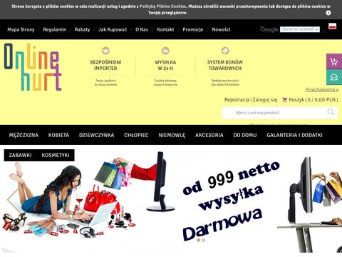 Onlinehurt.pl hurtownia odzieży dziecięcej