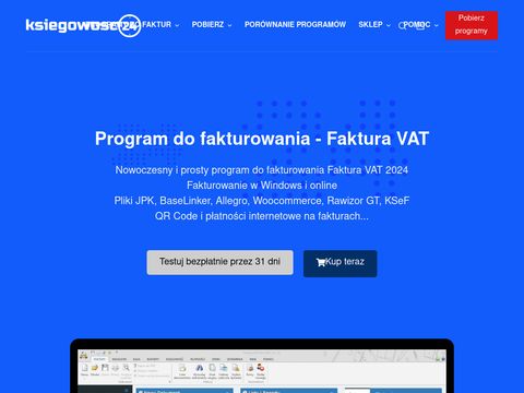 Ksiegowosc24.pl program faktura vat