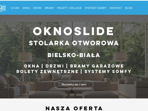 Oknoslide - dostawca okien i drzwi w Bielsku