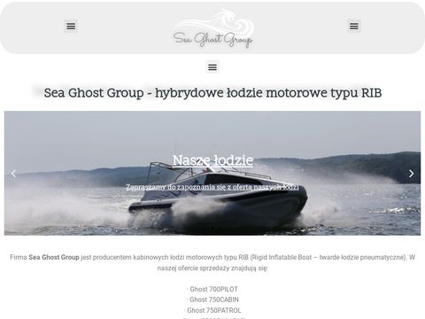 Seaghostgroup.pl - motorówka rib