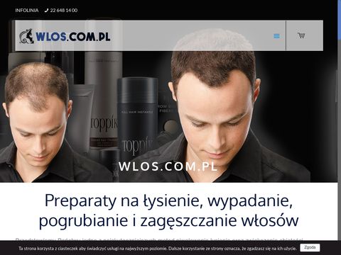 Wlos.com.pl - maskowanie łysienia