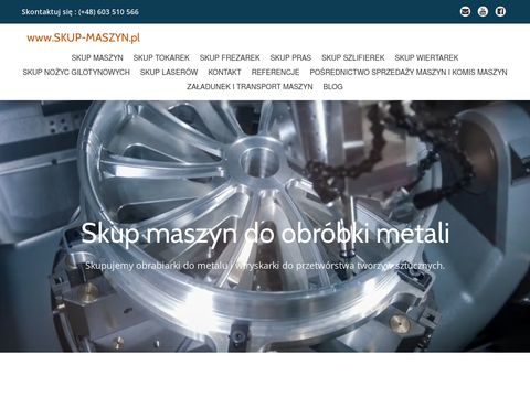 Skup-maszyn.pl do metali