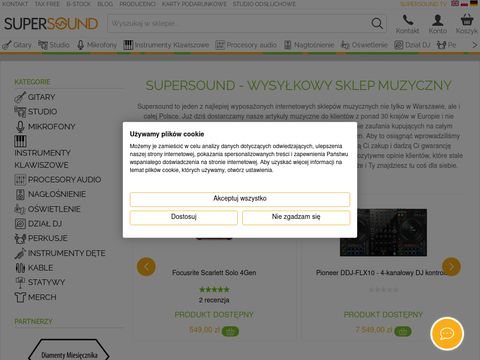 Sklep Muzyczny Supersound.pl