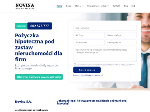 Pozyczkihipoteczne.eu - pożyczka pod hipotekę