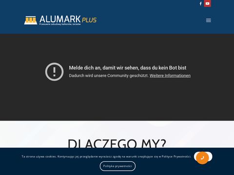 Alumark Plus daszki balkonowe Wrocław