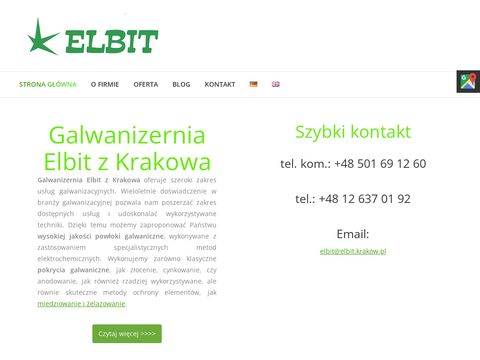 Elbit anodowanie Kraków