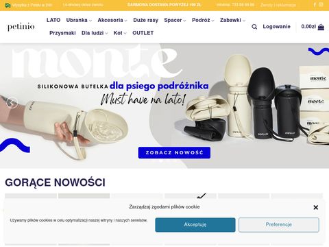 Petinio.com - sklep dla psów