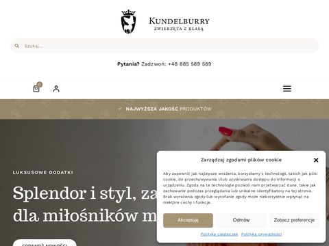 Kundelburry - akcesoria i ubranka dla psów