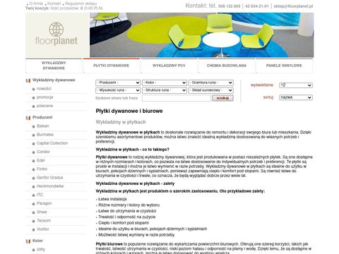 FloorPlaner - płytki dywanowe