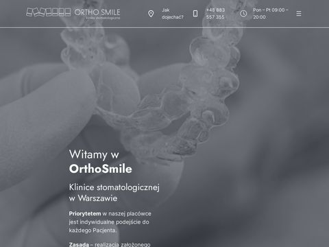 Ortho Smile wybielanie zębów