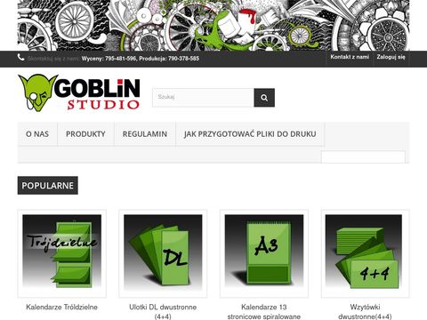 Goblin-studio.pl druk cyfrowy