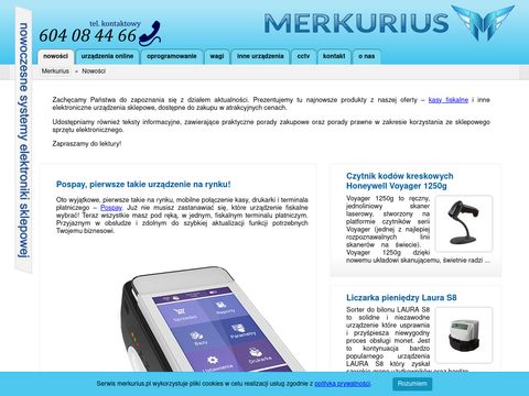 Merkurius drukarki fiskalne