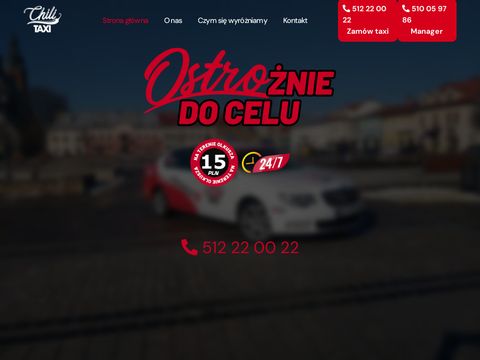 Taxi Olkusz cennik - chilitaxi.pl