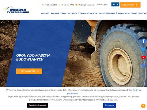 Magna Tyres Poland opony do równiarki