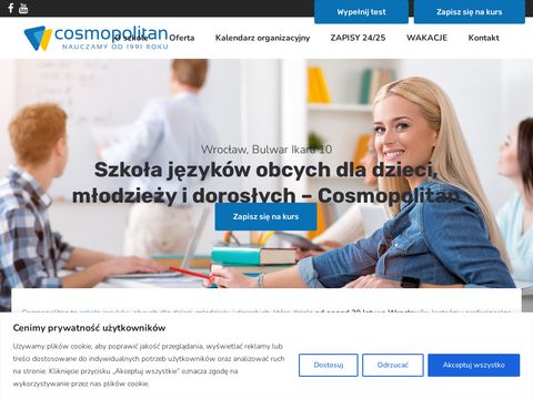 Cosmopolitan.edu.pl szkoła