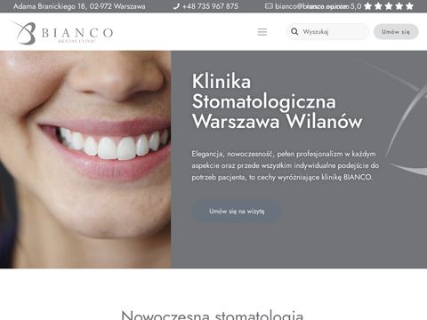 Bianco.eu.com klinika stomatologiczna