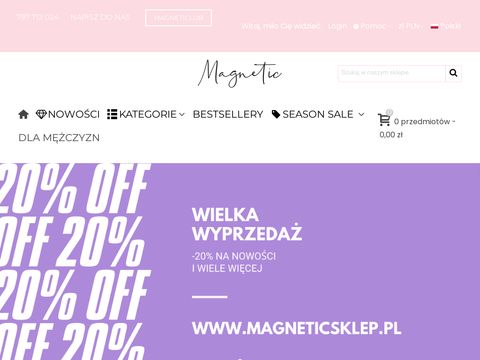 Magneticsklep.pl biała bluzka