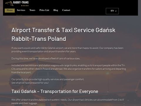 Rabbittranspoland.com - transfer na lotnisko