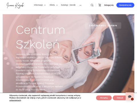 Iwonakozak.pl kursy kosmetyczne