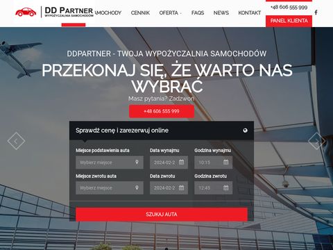 Ddpartner.com.pl wynajem samochodów