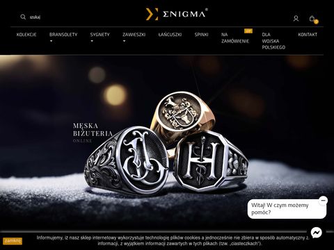 Enigma - biżuteria dla mężczyzn