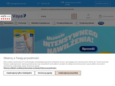 Vaya.com.pl - halluksy wkładki