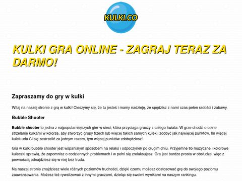 Kulki.co - gry