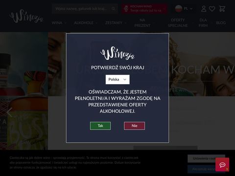 Wina sklep internetowy winezja.pl