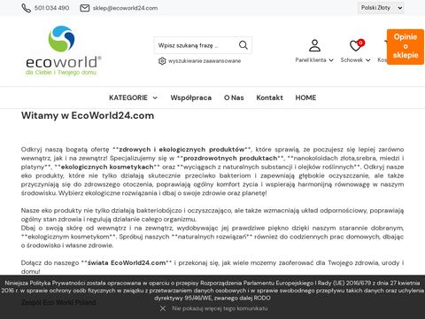Ecoworld24.com- ekologiczne produkty