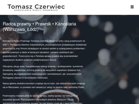 Tczerwiec.pl kancelaria radcy prawnego