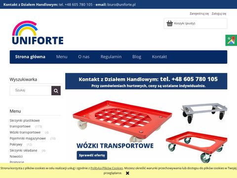 Uniforte.pl - skrzynka plastikowa