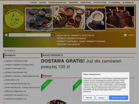 1000 Smaków Świata - kawa, herbata