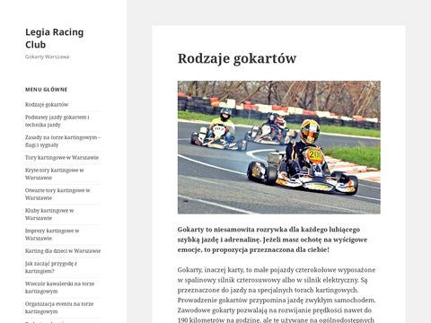 Legia Racing Club karting Warszawa