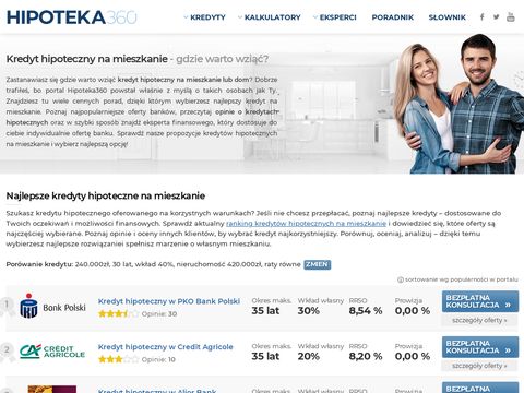 Hipoteka360.pl - kredyty